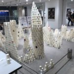 そごう千葉店にて「紙コップのインスタレーション」を実施